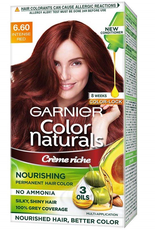 Garnier Color Naturals Hair Color Shade 6.60 Intense Red